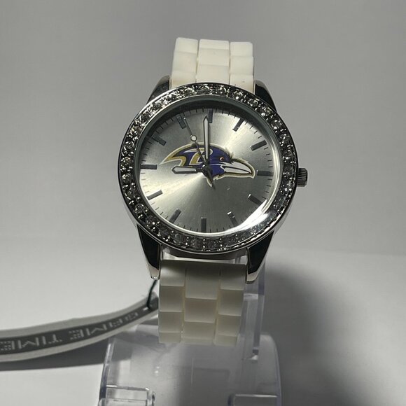 Baltimore Ravens NFL FROST Ladies Watch by Game Time NEW - Picture 7 of 8